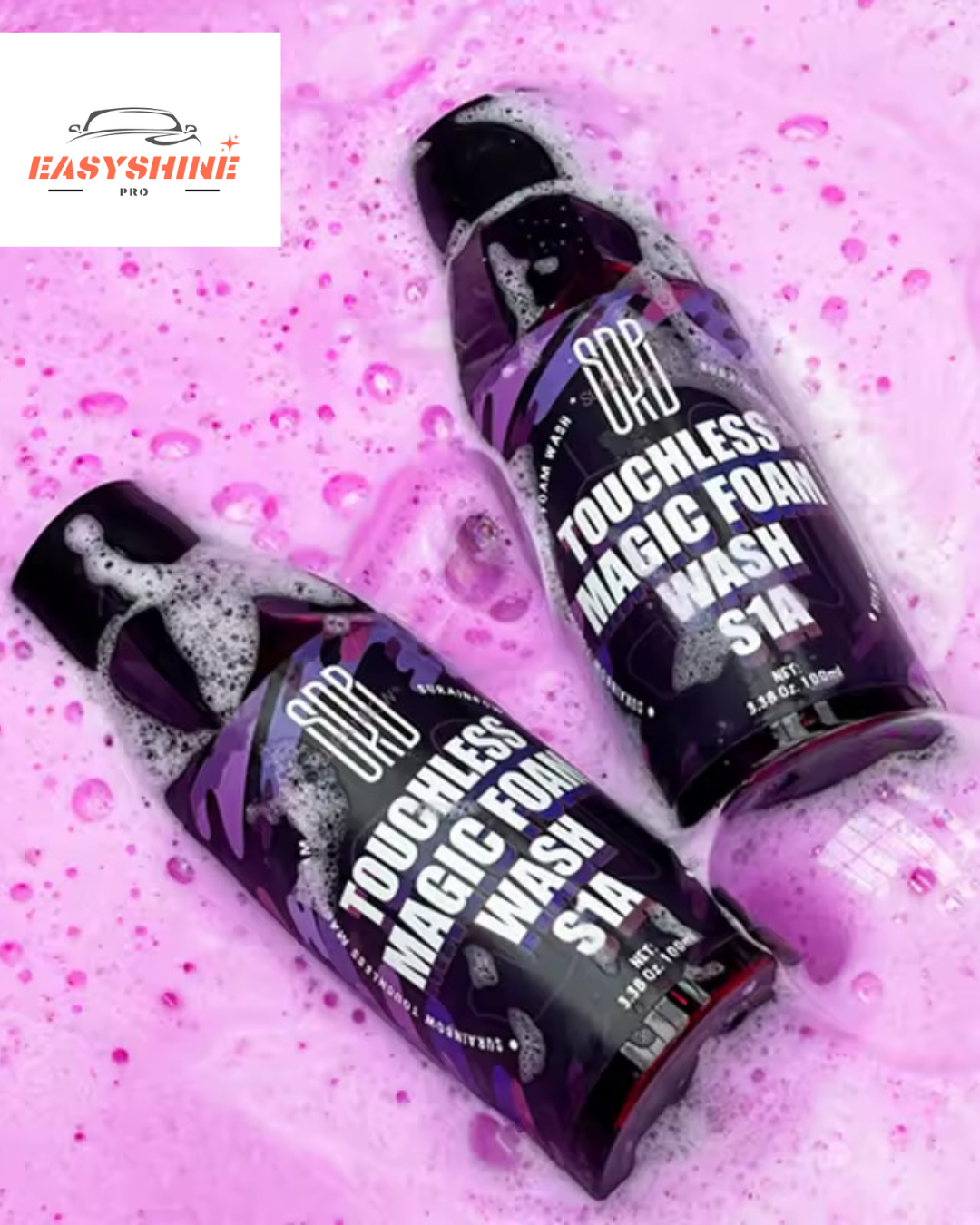 Shampooing Moussant Cire Rose
