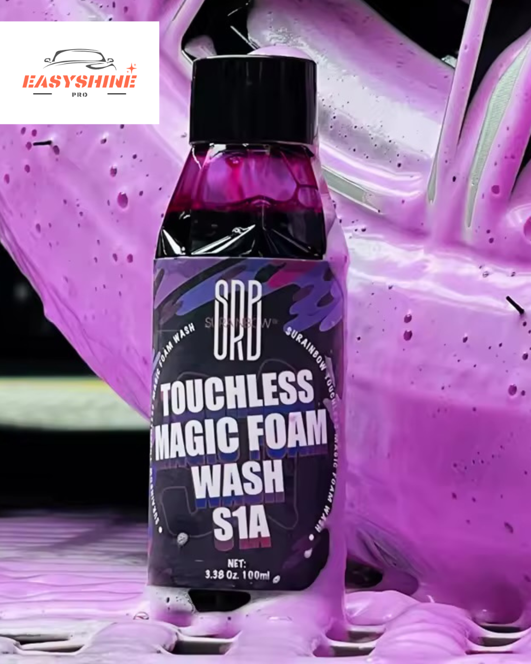 Shampooing Moussant Cire Rose